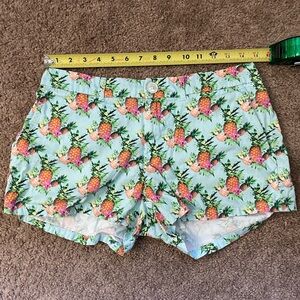Chubbies pineapple blue shorts size medium